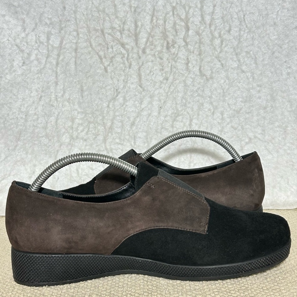 Vaneli Womens Grey/Black Suede Wedge Comfort Casual Walking Shoes SZ US 9M - Picture 6 of 12